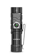 Ліхтарик портативний лед VIDEX VLF-A244RH на лоб + в руку 600Lm 5000K з акумулятором