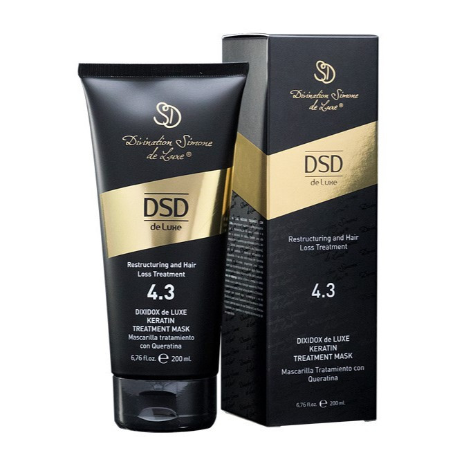 № 4.3 Маска з кератином DSD De Luxe Keratin Treatment Mask 200 мл, фото 1