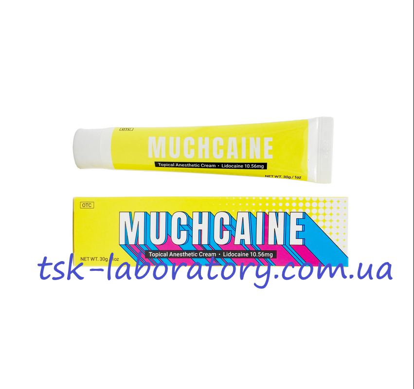 MUCHCAINE 10,56% крем анестетик, 1 шт х 30 гр