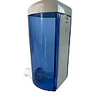 Дозатор для рідкого мила-піни на 900мл пластиковий 19х9,5см настінний, фото 9