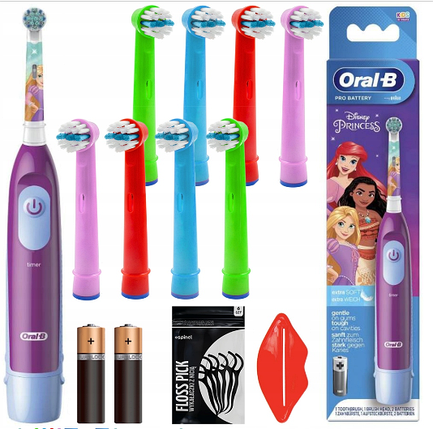 Дитяча електрична зубна щітка принцеса дісней Oral-B DISNEY B4510K, фото 1