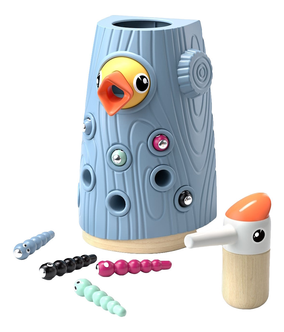 Розвиваюча гра на магнітах Top Bright «Нагодуй пташку», фото 1