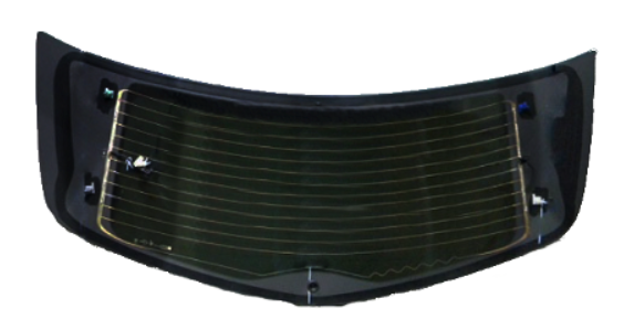 Скло заднє з підігрівом Cadillac SRX 10-16 CROSSOVER SUV Xinyi 1 отв., фото 1