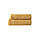Рушник Premium Waffle - mustard гірчичний 50*100, фото 7