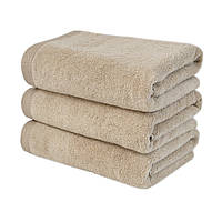Рушник махровий Готель Premium - Microcotton Kahve 90*150 550 г/м²