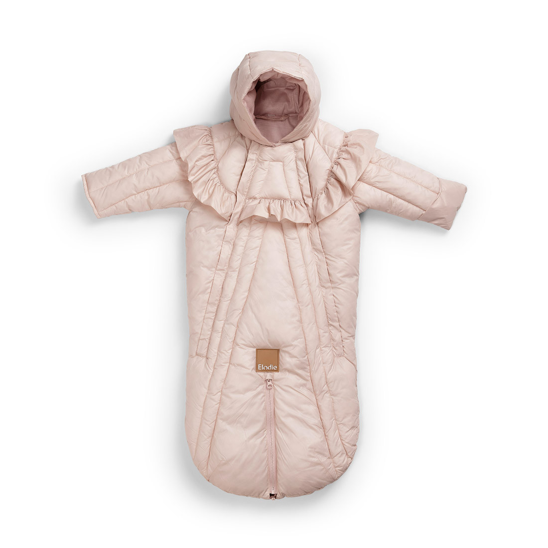 Elodie Details - Дитячий комбінезон Powder Pink, 0-6 місяців (2024)