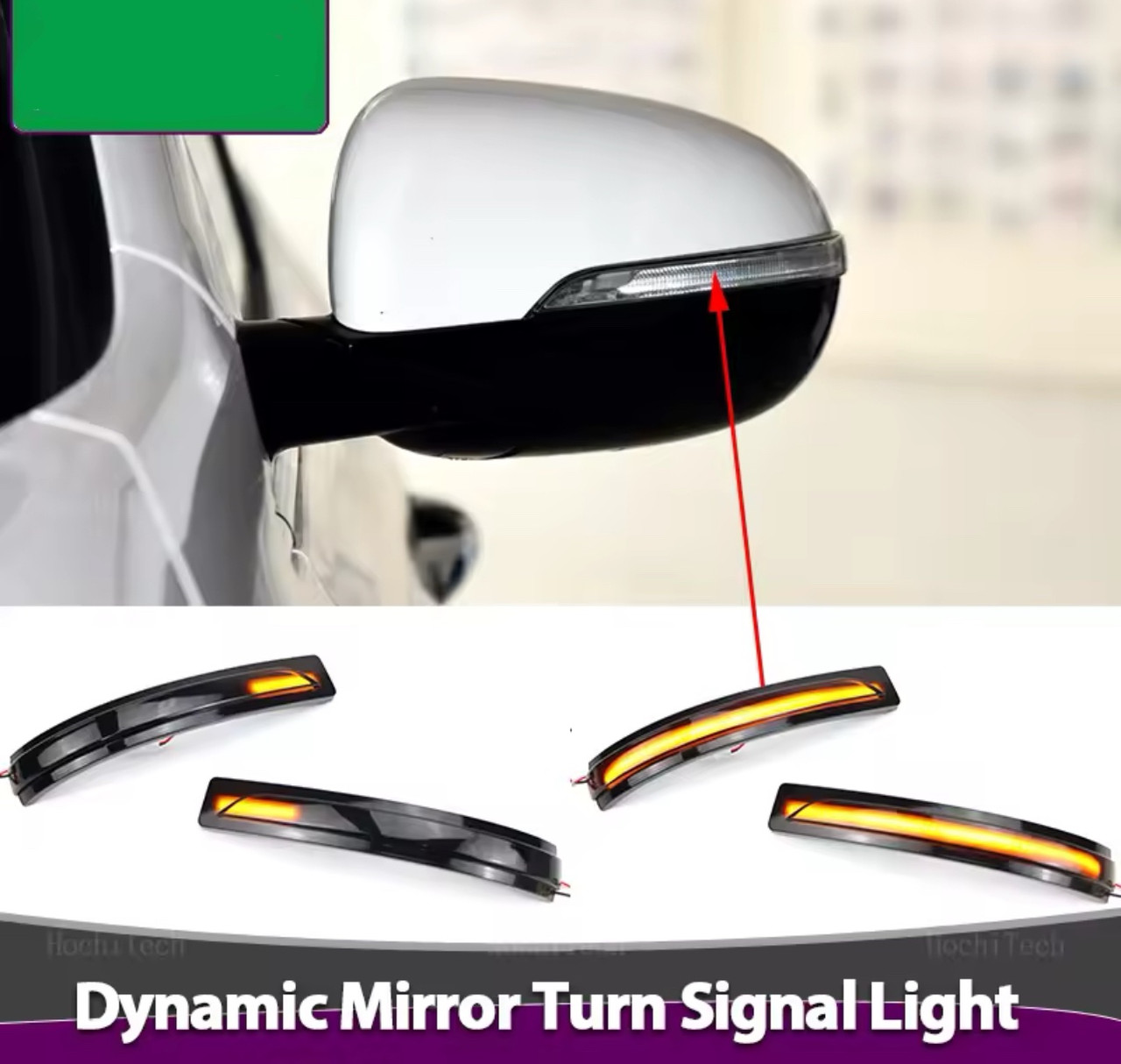 Динамічний LED-повторювач повороту в дзеркало KIA Sorento UM 2015 2016 2017 2018 2019 2020