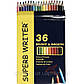 Олівці кольорові 36 кольорів MARCO 4100-36CB Superb Writer, фото 2