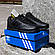 SALE Чоловічі Кросівки Adidas Terrex чорні шкіряні, фото 3