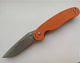 Ніж Ontario Rat Folder Model 1 China помаранчевий, фото 4