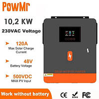 Гібридний сонячний інвертор PowMr із чистою синусоїдою POW-HVM 10.2M 48V 10,2 кВт