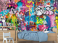 Самоклеюча плівка Oracal "Настінне графіті", декор для спальні, вітальні, дитячої кімнати, фото 4