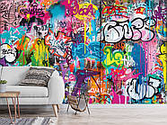 Самоклеюча плівка Oracal "Настінне графіті", декор для спальні, вітальні, дитячої кімнати, фото 5