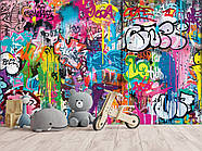 Самоклеюча плівка Oracal "Настінне графіті", декор для спальні, вітальні, дитячої кімнати, фото 7