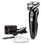 Мужская электробритва для бороды MAGIO MG-687 роторная аккумуляторная электро бритва для мужчин.