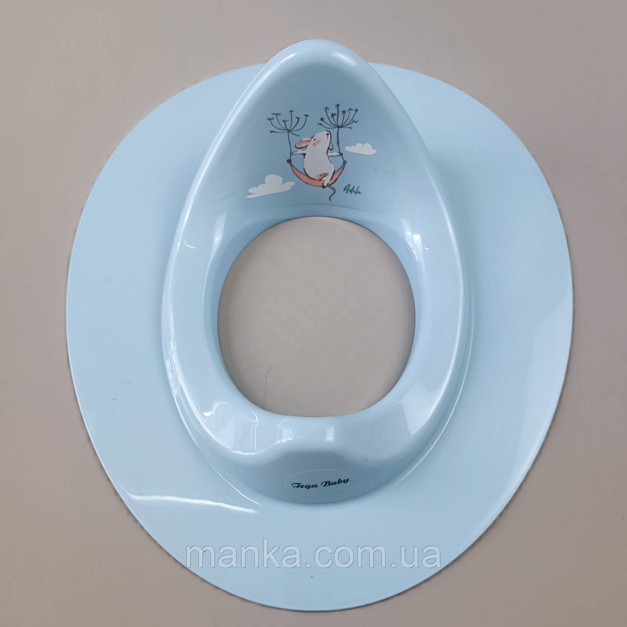 Туалетне сидіння звичайне "Лісова казка" Tega Baby FF-090-108 блакитний