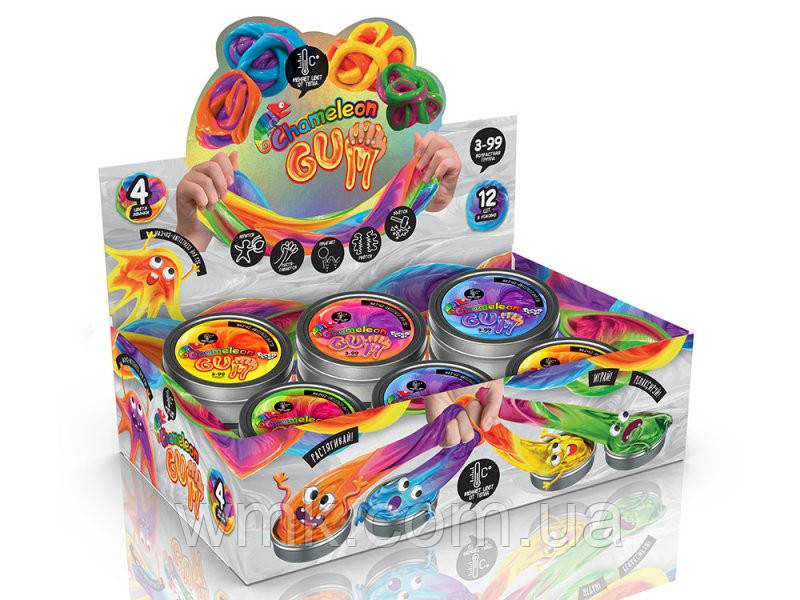 Гумка для рук  Chameleon Gum  (укр)