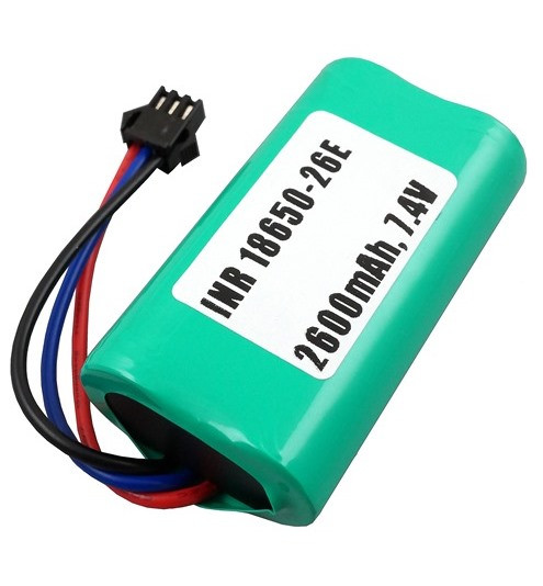 Акумулятор літій-іонний 2600mAh 7.4V INR18650-26E SM-3P для дитячих іграшок