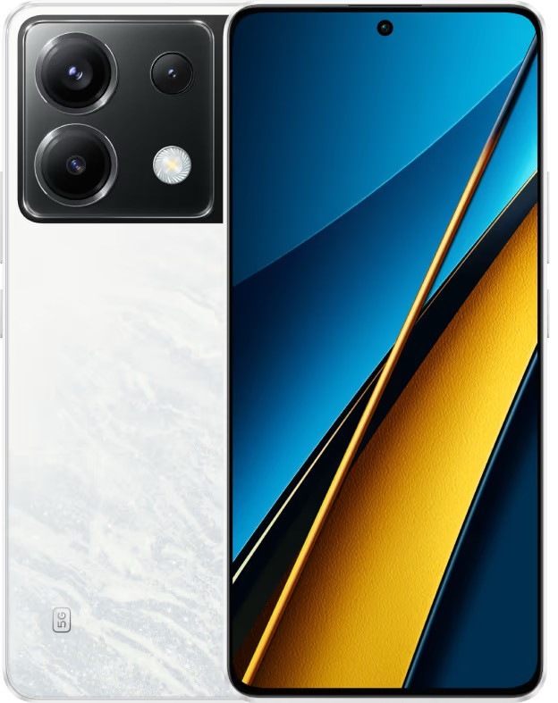 Смартфон Poco X6 5G 12/256Gb White