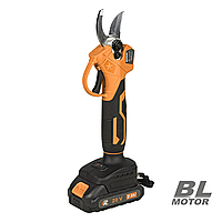 Потужний акумуляторний секатор TEX.AC ТАОЕ-PS25 : з АКБ 20V 2.0 Аh+ЗП, діаметр різу 25 мм EHA