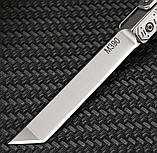 Сувенірний ніж з чохлом сріблястий, фото 3