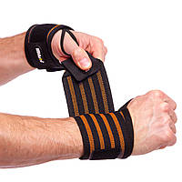 Бинти кистьові для жиму 2 шт STRENGTH WRIST WRAPS SP-Sport TA-311