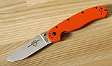 Кухонний складний ніж помаранчевий, фото 5
