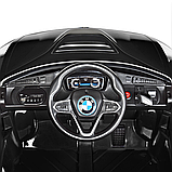 Дитячий електромобіль BMW i8 з музикою і світлом фар Bambi JE1001EBLR-2 Чорний, фото 7