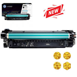 Картридж HP 508A Black (CF360A) для Color LJ Enterprise M552dn, M553dn, M553n, M553x аналог, фото 1