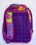 Рюкзак шкільний з Принцесою для дівчинки рожевий, фото 3