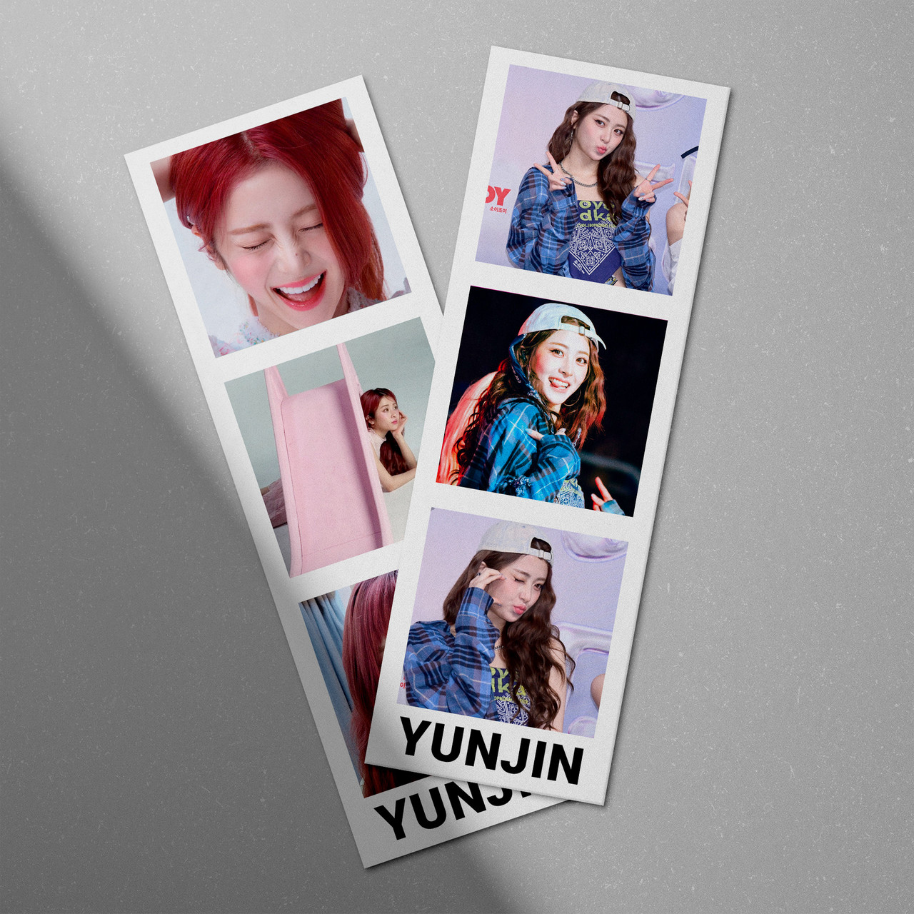 Набір фотостріпів Le Sserafim Huh Yunjin №2 8 штук