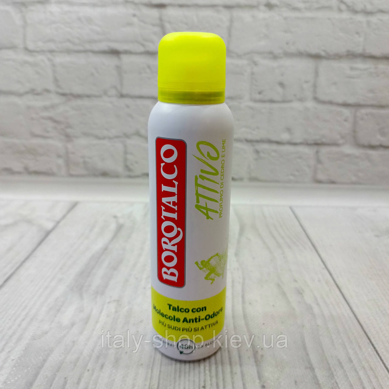 Borotalco Active Deo Spray Cedro ꝸ Lime Odor Converter Дезодорант-антиперспірант спрей , 150мл, Італія