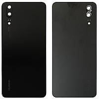 Задня кришка Huawei P20 EML-L09C EML-L29C AL00 TL00 чорна зі склом камери