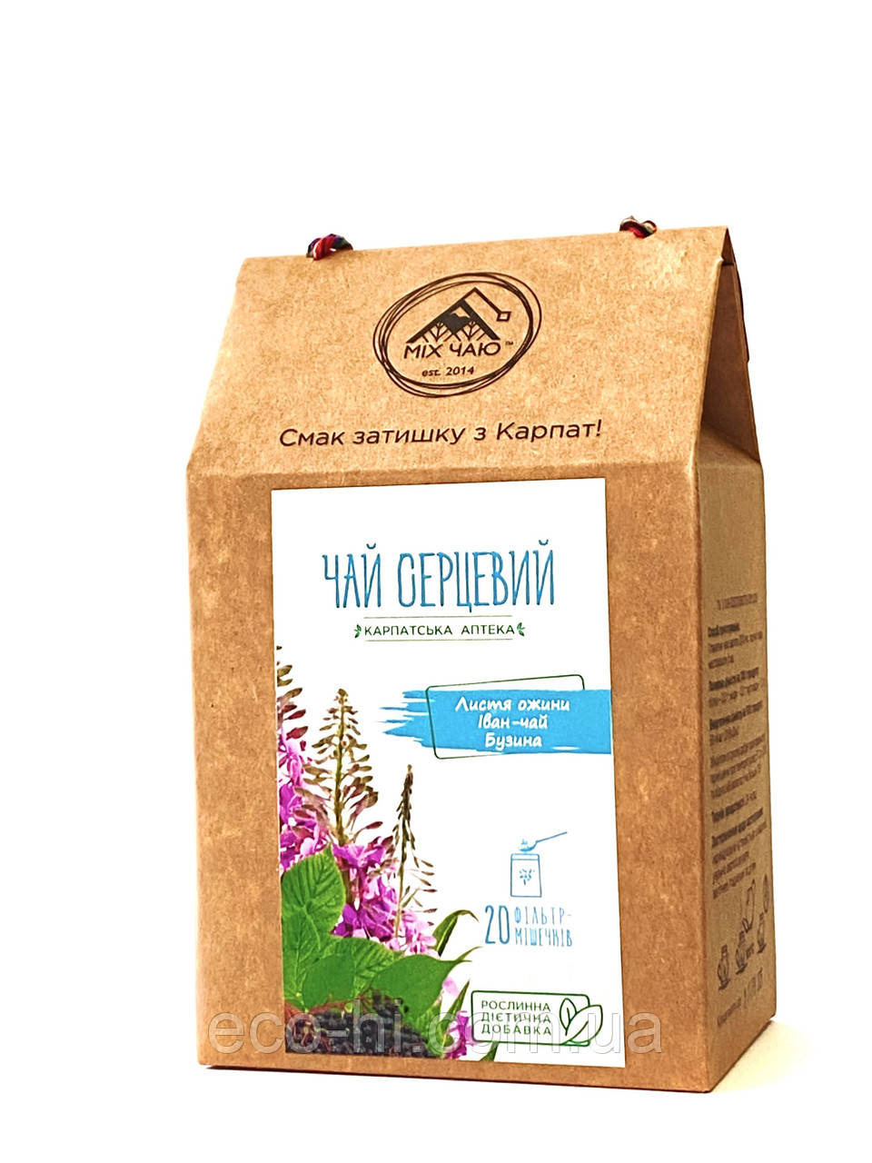 Чай серцевий фільтр-пакет Мікс чаю