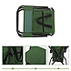 Крісло стілець туристичне складане зі спинкою та сумкою CF-11 Green, фото 3