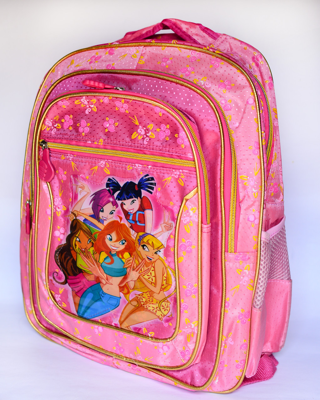 Рюкзак шкільний Winx для дівчинки рожевий
