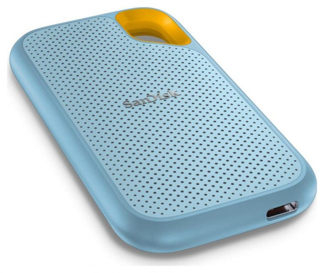 SanDisk Extreme Portable SSD 2TB light blue, фото 1