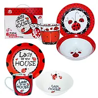 Дитячий набір посуду Сонечко 3 пр SNT