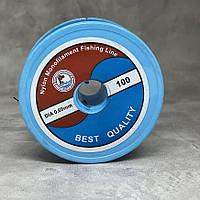 Волосінь (мононить), 0,6 мм, чорна, арт 016888, ~75-80 м, Чорний