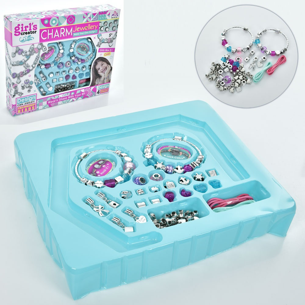 Набір для творчості Charm (для створення браслетів) MBK-333A, фото 1