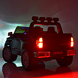 Дитячий Джип на акумуляторі Toyota Tundra з музикою і яскравими катафотами Bambi JJ2266AEBLR-1 Білий, фото 7