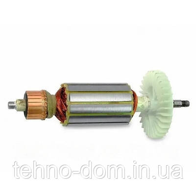 Якір болгарки Einhell Bavaria 230, ІжМаш КШМ-230/2300 вт (48*208 шліц+різьба)