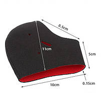 Увлажняючі напяточники від тріщин на п’ятках. Ортопедичні напівноски для полегшення болю в п’ятках, фото 4