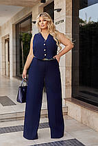 Жіночий костюм двійка жилетка з брюками "Cavin" | Норма, фото 3