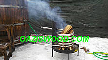 Офуро, фурако, японська лазня, купель із зовнішньою піччю Hot Tub, фото 3