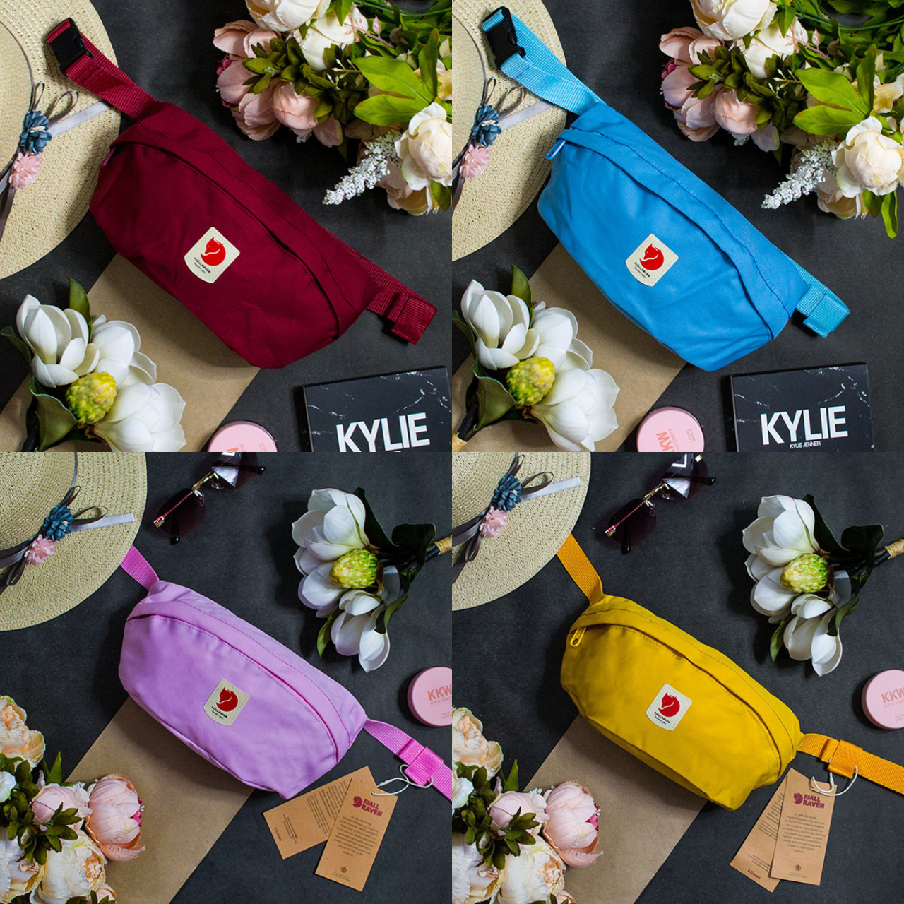 Бананка канкен, сумка містка для дівчат бананка поясна Fjallraven Kanken