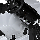 Дитячий електромобіль Джип Toyota Land Cruiser з MP3 музикою Bambi M 5101EBLR-1 Білий, фото 11
