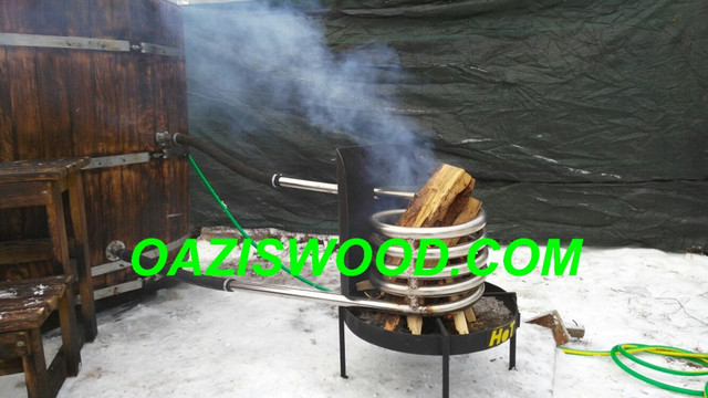 печь для офуро, фурако, японской бани, купели, hot tub