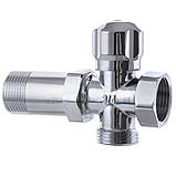 Кран прохідний під пральну/посудомийну машинку з подовжувачем, фото 2