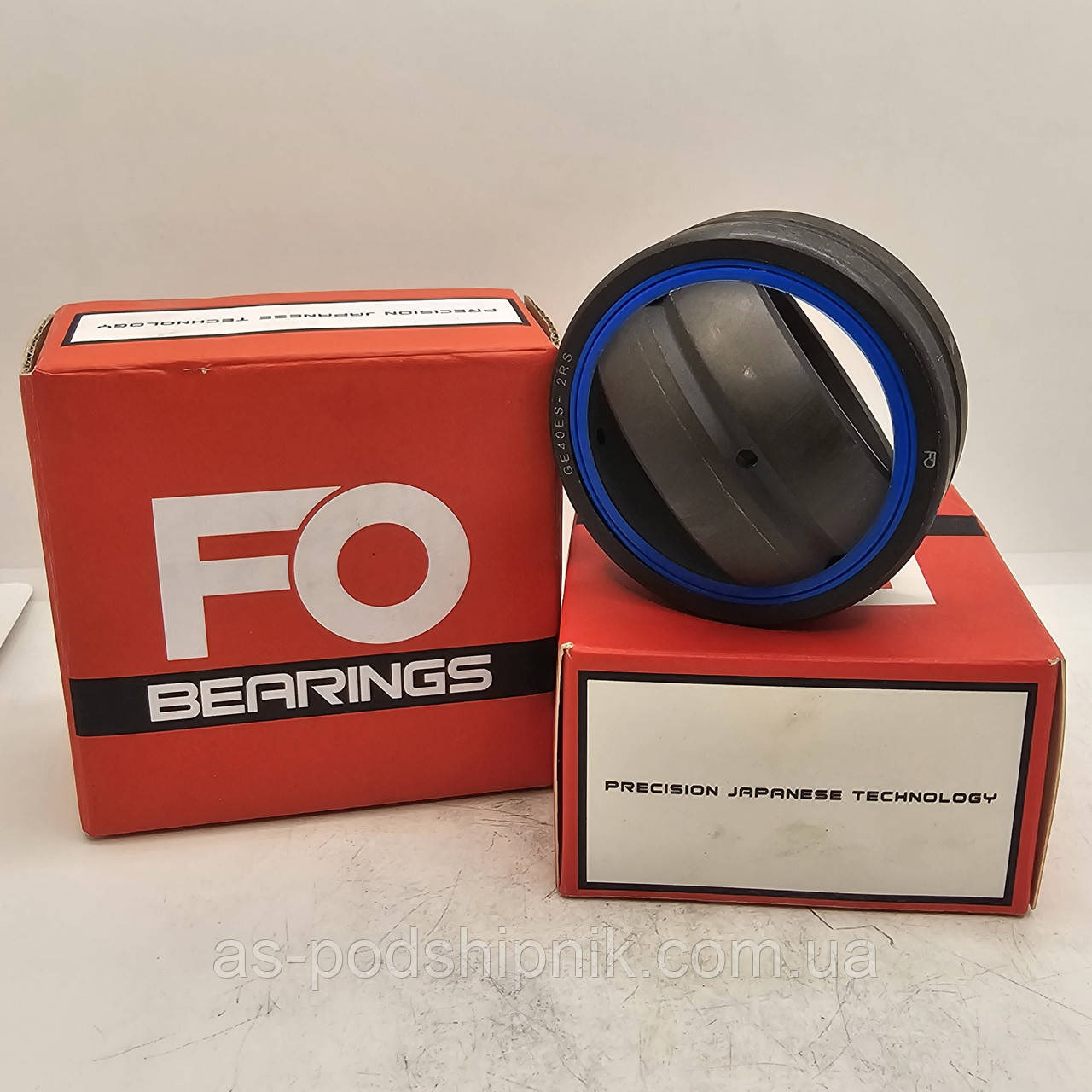 Підшипник шарнірний GE40 ES2RS (ШСП40 2RS) FO Bearings, фото 1